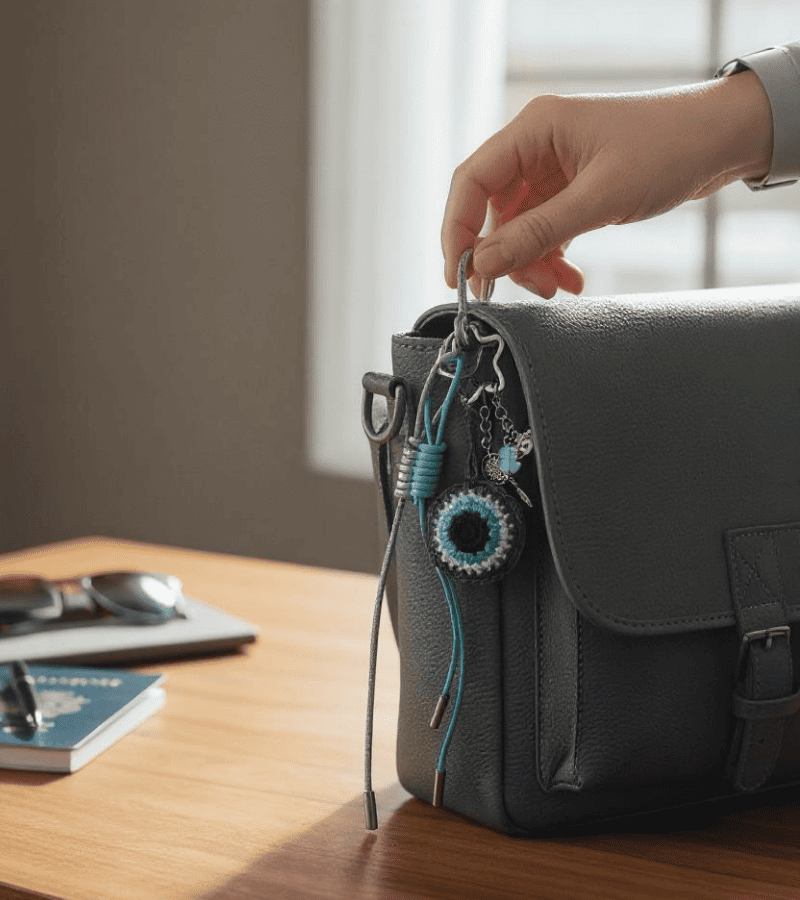 Key & bag charm Ojo Turco