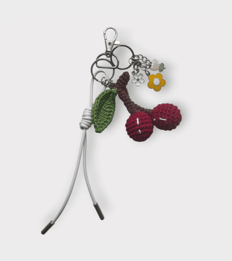 Key & bag charm Cerezas