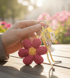 Key & bag charm Margarita Rosa