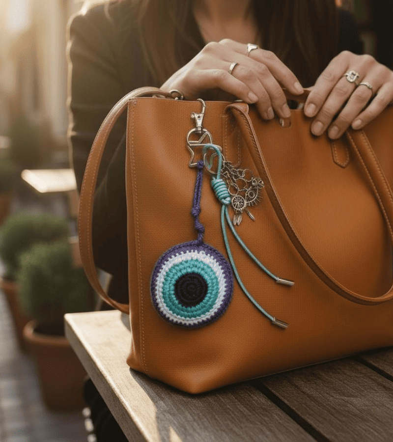 Key & bag charm Ojo Turco