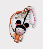 Key & bag charm Kokeshi