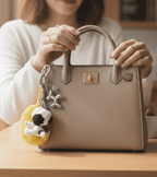 Key & bag charm Snoopy en la Luna