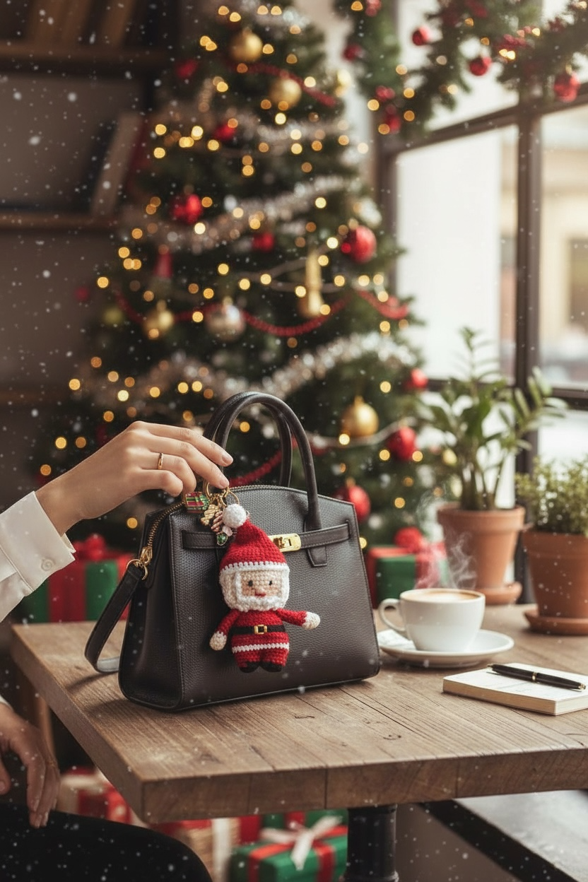 Key & bag charm Santa Mágico Grande