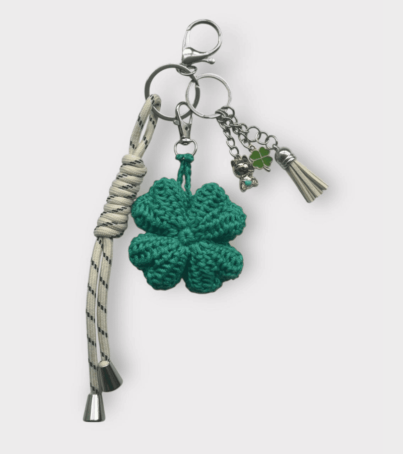 Key & bag charm Trébol