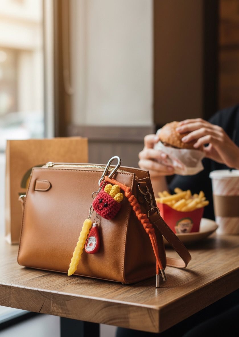 Key & bag charm Papas fritas