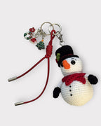 Key & bag charm Muñequito de Nieve