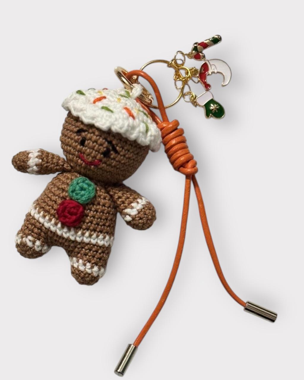 Key & bag charm Gingerbread
