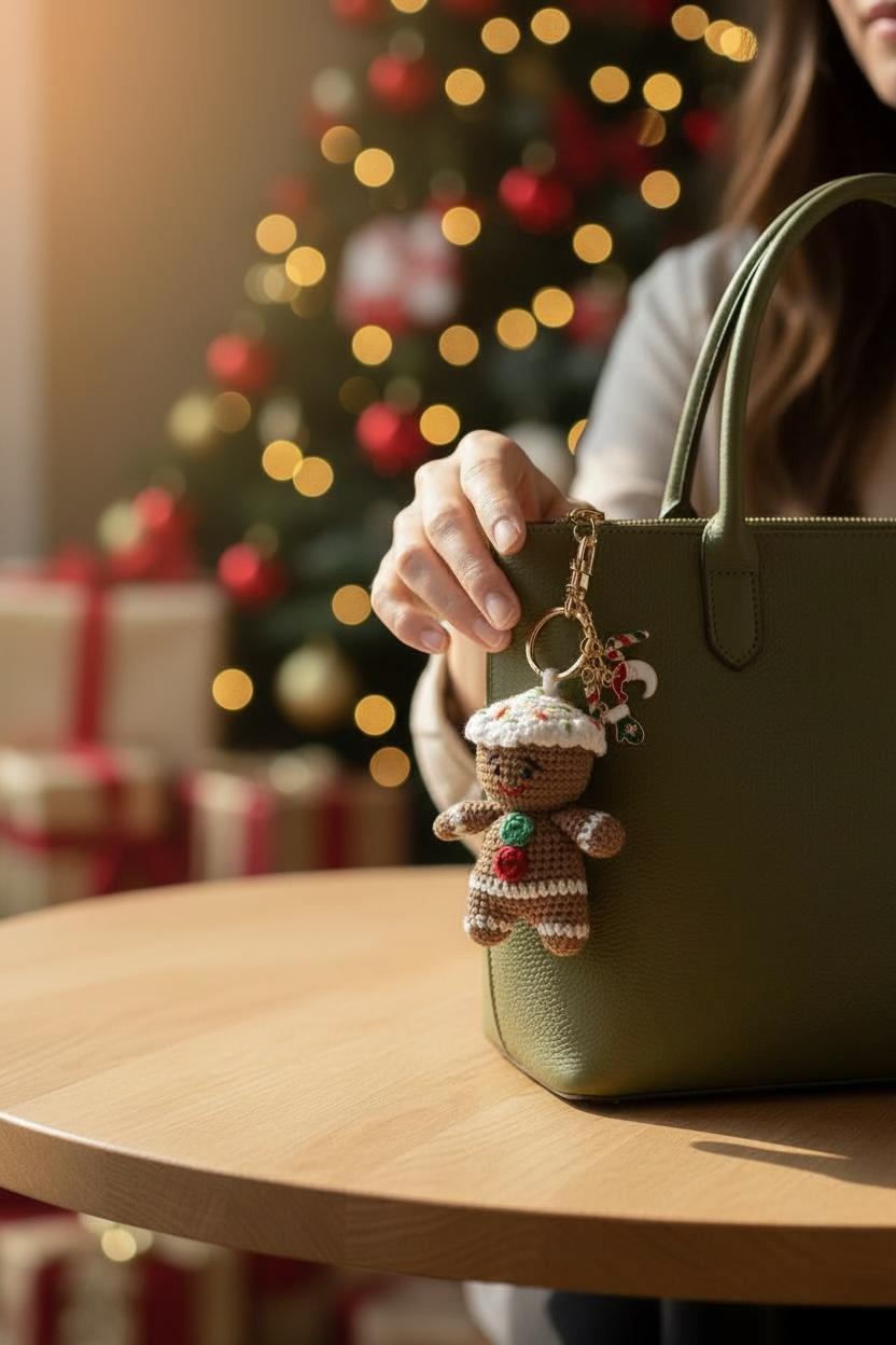 Key & bag charm Gingerbread