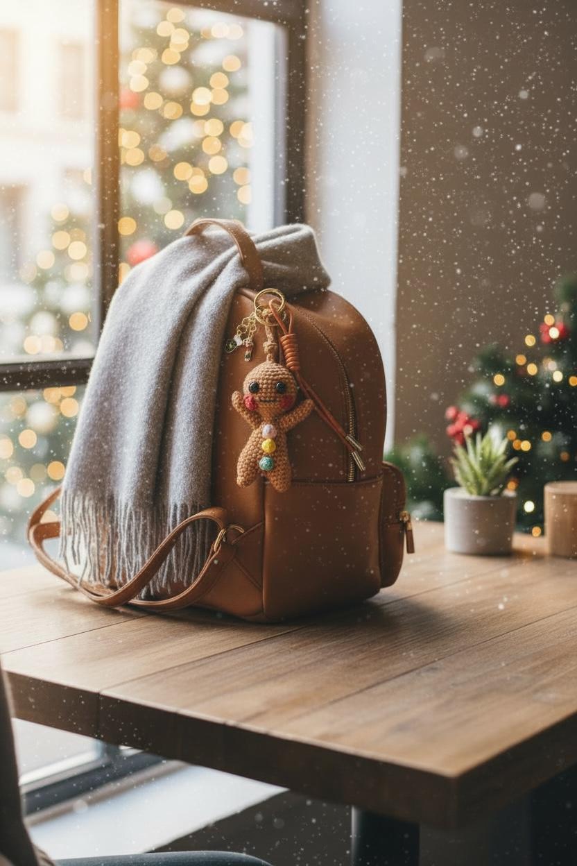 Key & bag charm Pastelito Gingerbread